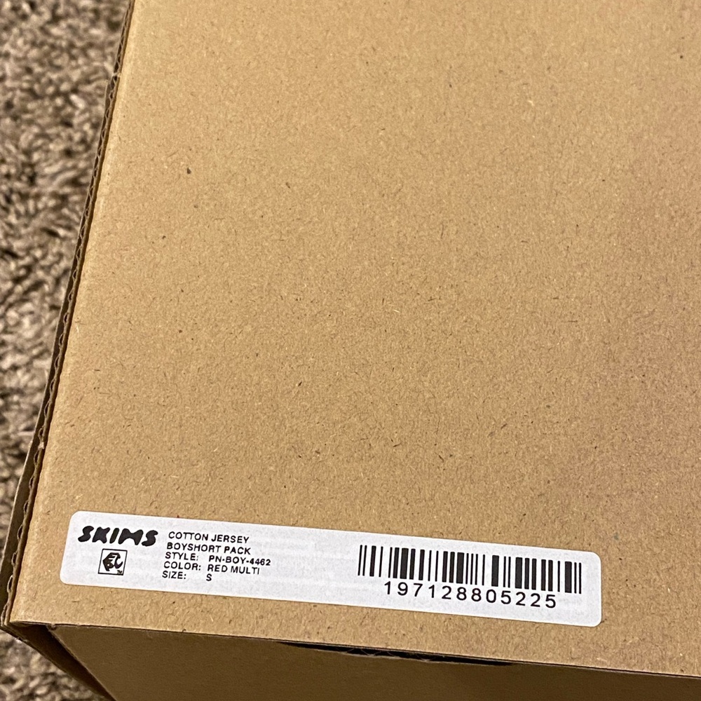 SKIMS Cotton Jersey Hosiery Box in Tan